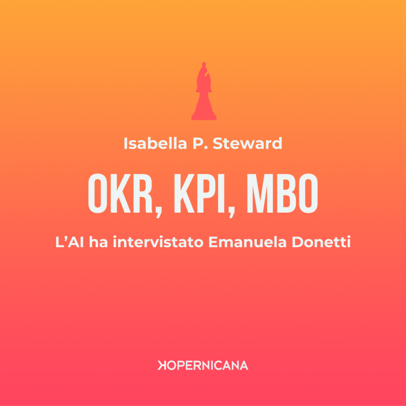 OKR, KPI, MBO: l’AI ha intervistato Emanuela Donetti